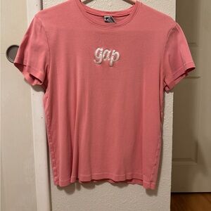 GAP Soft Pink Tee with Logo